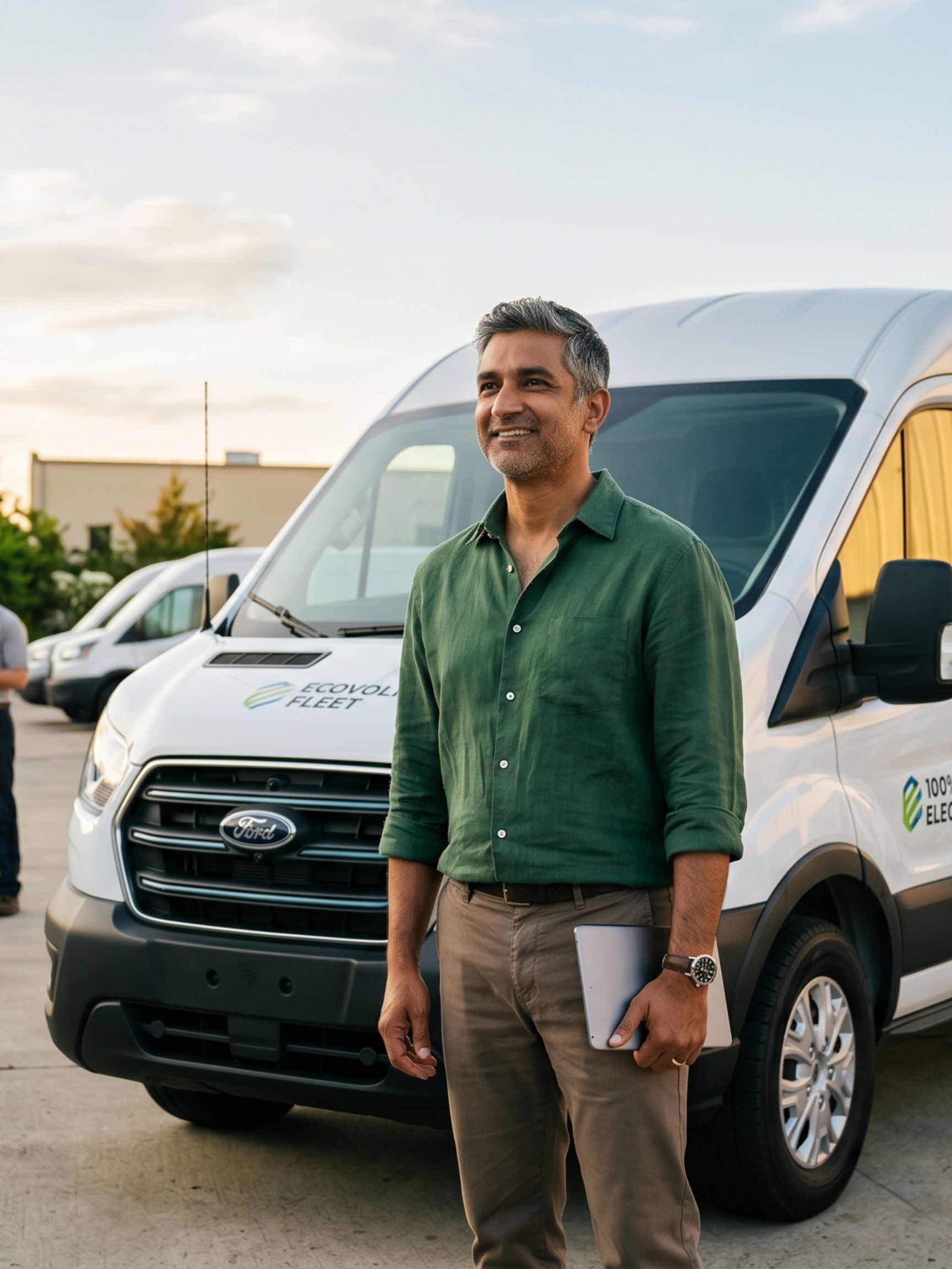 EV cargo van delivery